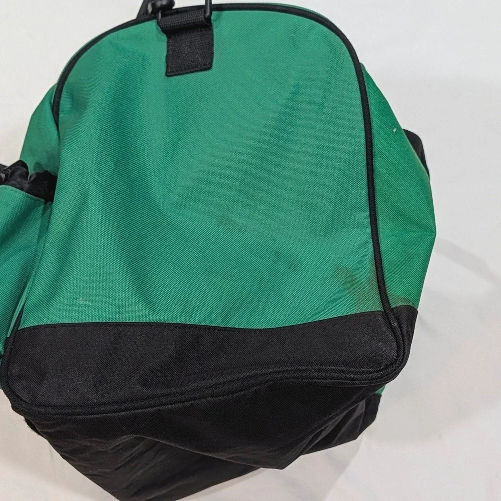 Polo Ralph Green Black Duffel Bag Big Pony 3 Logo Travel Gym